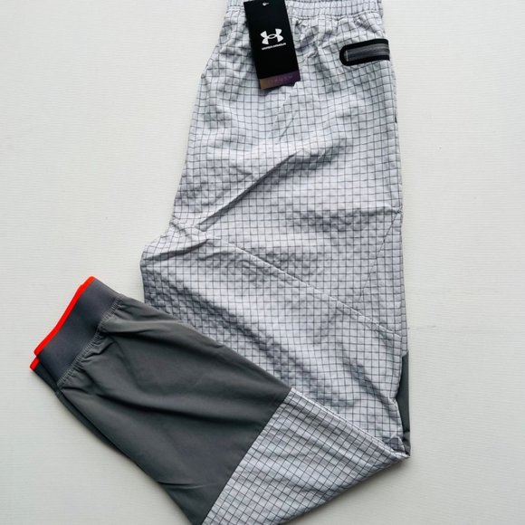 Under Armour 1366187 UA RUSH Legacy Woven Pants Grey ( L ) - Picture 6 of 6